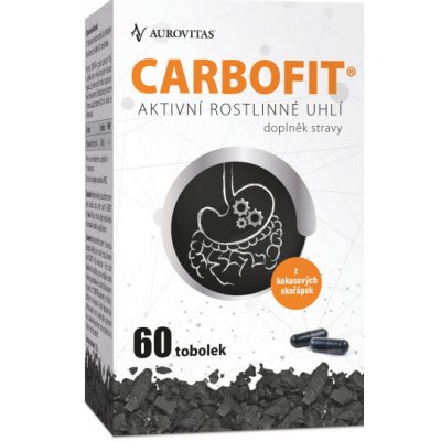 Carbofit rostlinné 60 tobolek