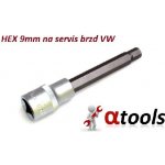 SATRA Imbus HEX 9mm dlouhý na servis brzd VW T5 | Zboží Auto