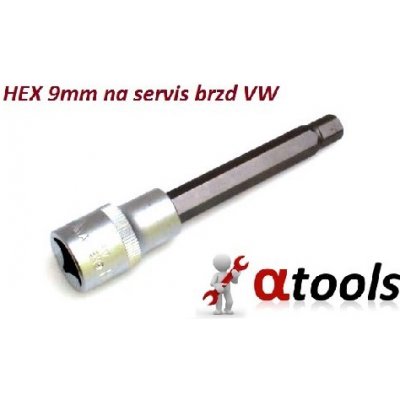 SATRA Imbus HEX 9mm dlouhý na servis brzd VW T5 | Zboží Auto