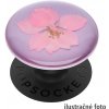 Držák na mobil PopSockets PopGrip Gen.2, Pressed Flower Delphinium Pink, růžový kvítek zalitý v pryskyřici