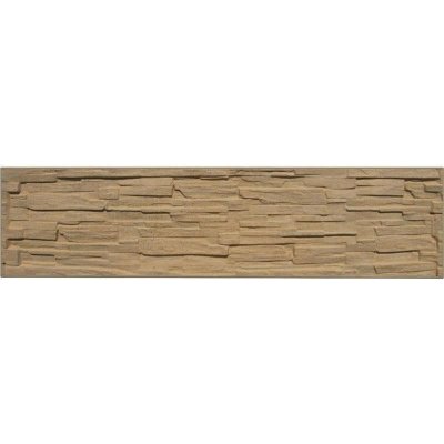 Betonový panel štípaný kámen 1-str. pískovec; 200x25x4cm – Hledejceny.cz