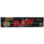Raw papírky black organic hemp king size slim 32 ks – Zboží Mobilmania