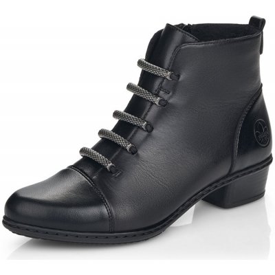 Rieker dámská kotníková obuv Y0769-00 W1 černá – Zboží Mobilmania