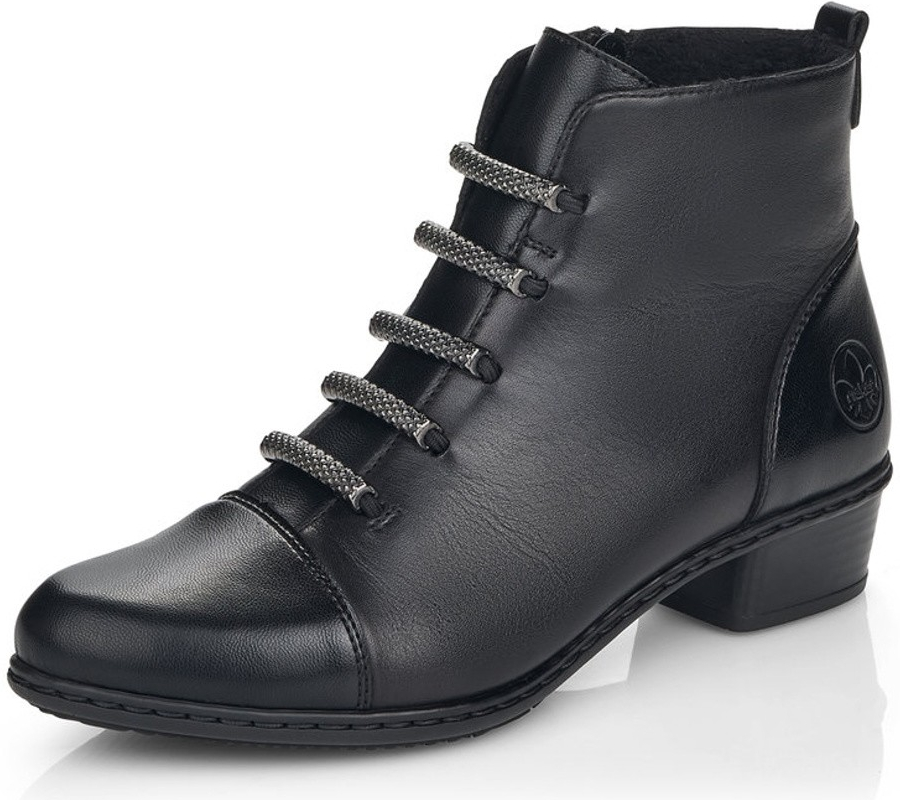 Rieker dámská kotníková obuv Y0769-00 W1 černá