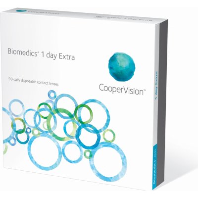 Cooper Vision Biomedics 1 Day Extra 90 čoček – Hledejceny.cz