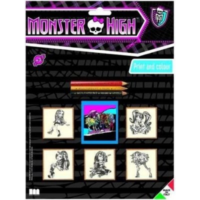 Multiprint Razítka 5869 s poduškou Monster High 5