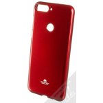 Pouzdro Goospery Jelly Case Huawei Y7 Prime 2018 Honor 7C červené – Zboží Živě
