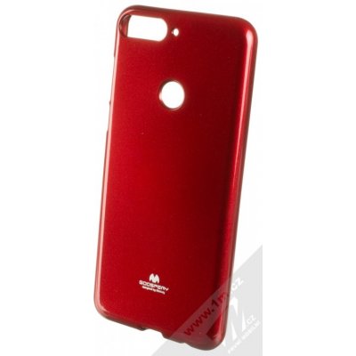 Pouzdro Goospery Jelly Case Huawei Y7 Prime 2018 Honor 7C červené – Zboží Živě