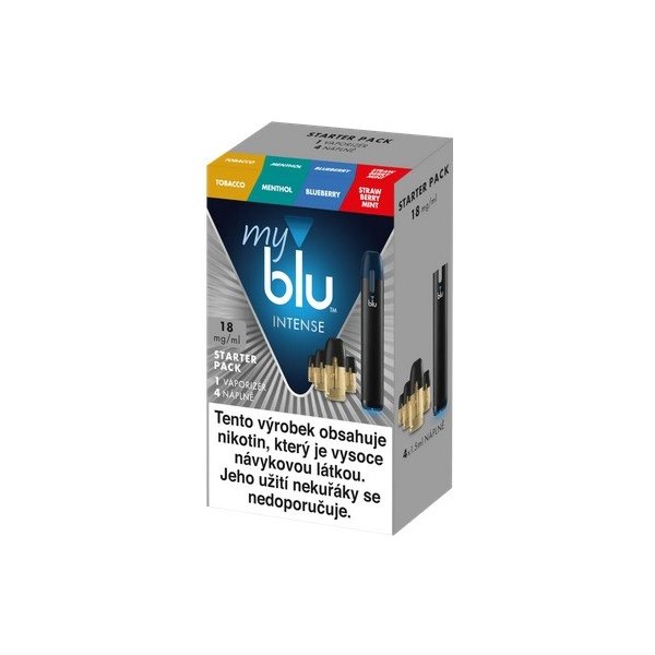 BLU elektronická cigareta 350 mAh černá 1 ks od 199 Kč - Heureka.cz