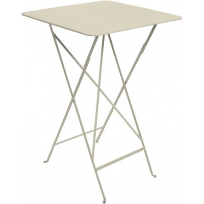 Fermob Bistro 71 x 71 cm kovový skládací bistro stůl Světle šedý – Hledejceny.cz