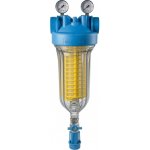 ATLAS FILTRI HYDRA BIG 6/4" RLH 90mcr SX 8BAR 45°C s odkalením a manometry 6310313 – Hledejceny.cz