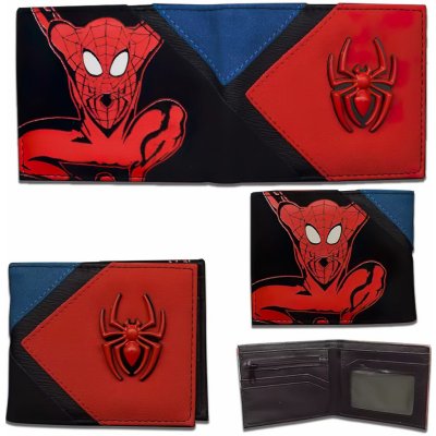 bHome Peněženka Spiderman s 3D kovovým znakem – Hledejceny.cz