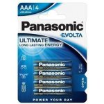 Panasonic EVOLTA Platinum AAA 4ks 00266499 – Zboží Mobilmania