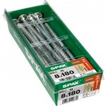 Spax Vrut talíř.hlava Hi.Force T-Star+ T40 4CUT část.závit Wirox 8x180 mm 16 ks – Hledejceny.cz