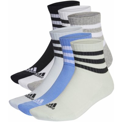 adidas ponožky 3-Streifen Cushioned Sportswear Mid-Cut Socken 3 Paar ic1318 – Zbozi.Blesk.cz