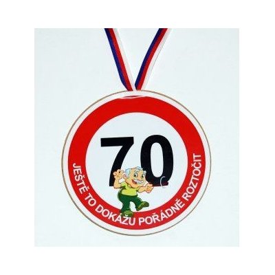 Jirka Medaile k 70. narozeninám pro muže - originální dárek k jubileu – Zbozi.Blesk.cz