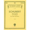 Noty a zpěvník SCHUBERT Sonata Per Arpeggione for Viola & Piano / viola a klavír