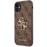 Pouzdro Guess PU 4G Metal Logo iPhone 11 hnědé – Zboží Mobilmania