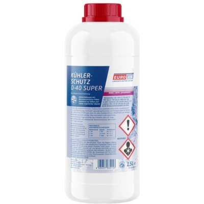 Eurolub Kühlerschutz D-40 SUPER 1,5 l – Zbozi.Blesk.cz