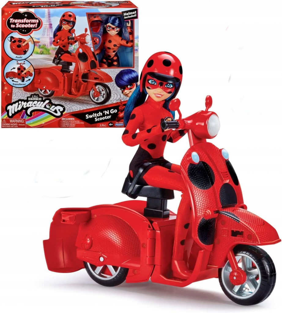 Playmates Miraculous Beruška a Černá kočka Toys černá kočka 12,8 cm