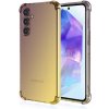 Pouzdro a kryt na mobilní telefon Samsung TopQ Samsung Galaxy A55 Shock duhový purpurovo-žlutý 126546