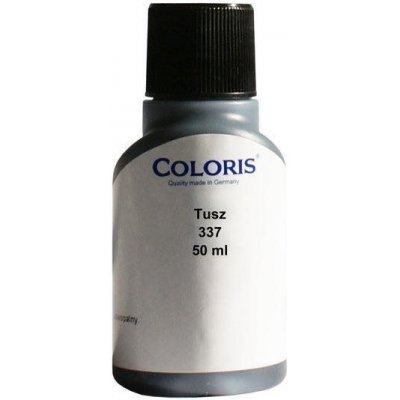 Coloris Razítková barva 337 na polyetylenové sáčky černá transparentní 50 g rychleschnoucí – Zbozi.Blesk.cz