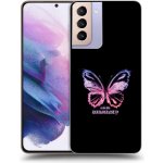 Picasee silikonové Samsung Galaxy S21+ 5G G996F - Diamanty Purple černé – Zbozi.Blesk.cz