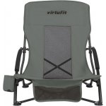Křeslo VIRTUFIT Foldable Beach Chair Šedé – Hledejceny.cz