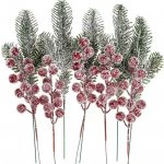 DP Craft Dekorační větvičky s námrazou 26cm 10ks – Hledejceny.cz