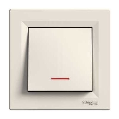 Schneider Electric Asfora komplet jednonasobny spínač c.1So CREAM – Hledejceny.cz