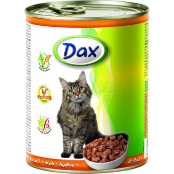 Dax Cat drůbeží kousky 830 g