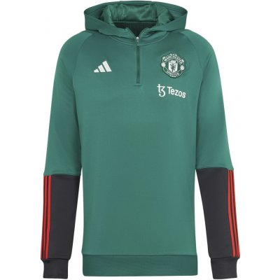 adidas Mikina MANCHESTER UNITED Tiro green – Zbozi.Blesk.cz