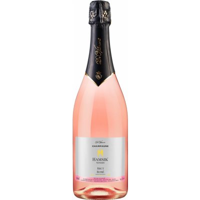 Hamsik Champagne Brut Rosé 12,5% 0,75 l (holá láhev)