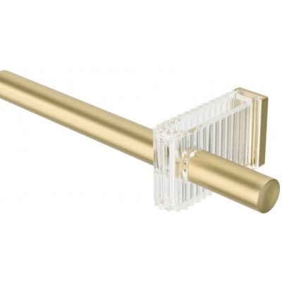 Rozšířitelná garnýž Umbra FLUTE D.107-305cm zlatá – Hledejceny.cz