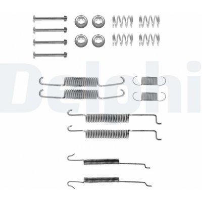 Sada přílušenství brzových čelistí DELPHI LY1121 – Zboží Mobilmania