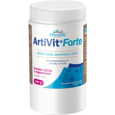 Vitar Veterinae ArtiVit Forte prášek 2 x 600 g – Hledejceny.cz