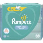 Pampers Fresh Clean vlhčené ubrousky pro děti 4 x 52 ks – Zboží Mobilmania