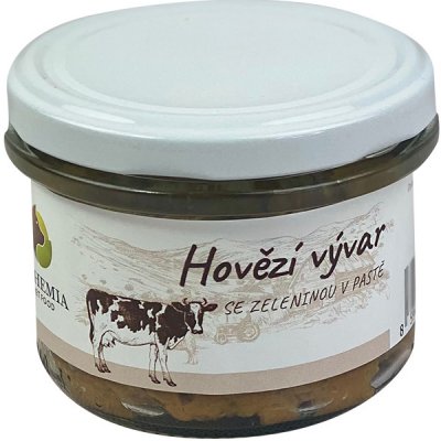 Bohemia Pet Food BOHEMIA Hovězí vývar se zelninou v pastě 180g