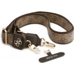 Guess Crossbody Popruh PU 4G Metal Logo - hnědá – Hledejceny.cz