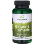 Swanson Ginger a Turmeric 60 kapslí – Hledejceny.cz