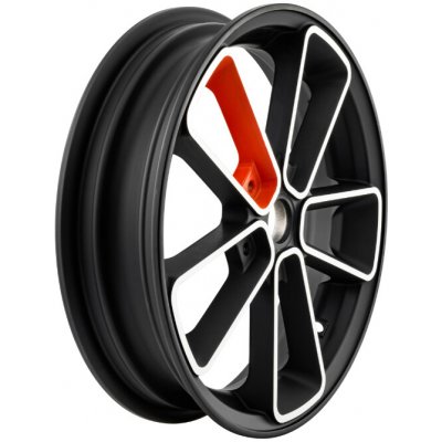 SERIES PORDOI Kolo / ráfek černo-oranžový 13" SIP SERIES PORDOI, Vespa GTS, ​GTS Super, ​GTV, ​​GT, ​GT L 125-300 ccm (2003-) MV650820OR | Zboží Auto