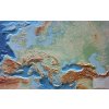 Nástěnné mapy L.A.C. Evropa - plastická mapa 90 x 67 cm Varianta: bez rámu, Provedení: plastická mapa