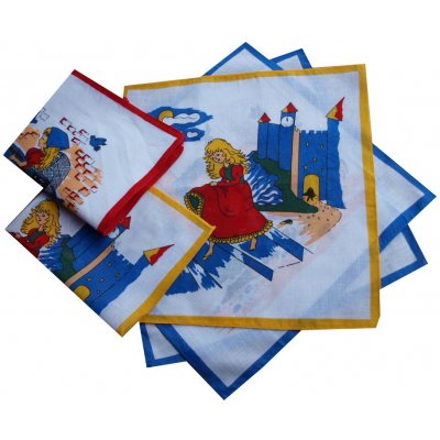 Etex Dívčí kapesníky s popelkou – Zboží Dáma