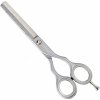 Kadeřnické nůžky Kiepe Professional Luxury Premium 2472 5,5´ Silver efilační nůžky na vlasy 14,5 cm stříbrné