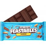 Feastables MrBeast Almond mléčná čokoláda s kousky mandlí 60 g – Zboží Dáma
