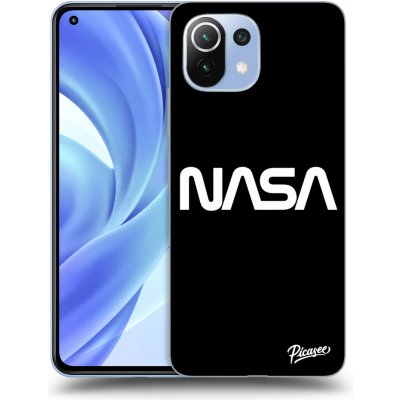 Pouzdro Picasee silikonové Xiaomi Mi 11 - NASA Basic černé – Zbozi.Blesk.cz