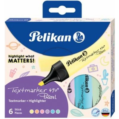 Pelikan 490 6 ks pastelové – Hledejceny.cz