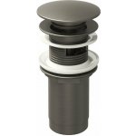 Ravak umyvadlová výpusť Click Clack Graphite Brushed šedá X03048 – Zboží Dáma