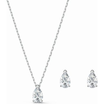 Swarovski Slušivá sada šperků s třpytivými krystaly Attract 5569174  náušnice náhrdelník od 2 690 Kč - Heureka.cz