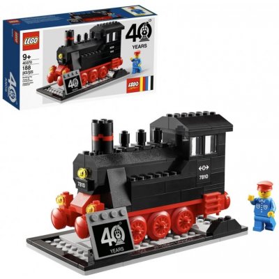 LEGO® Exclusive 40370 Steam Engine promotional – Zboží Živě